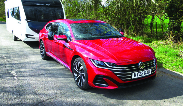 Volkswagen now offers the Arteon in a second body style, the Shooting Brake (an old name for an upmarket estate car)