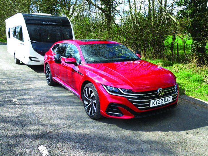 Volkswagen now offers the Arteon in a second body style, the Shooting Brake (an old name for an upmarket estate car)