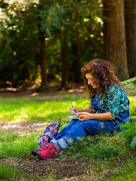 Relax under a tree and enjoy some forest bathing