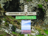 Sign on the Southern Upland Way