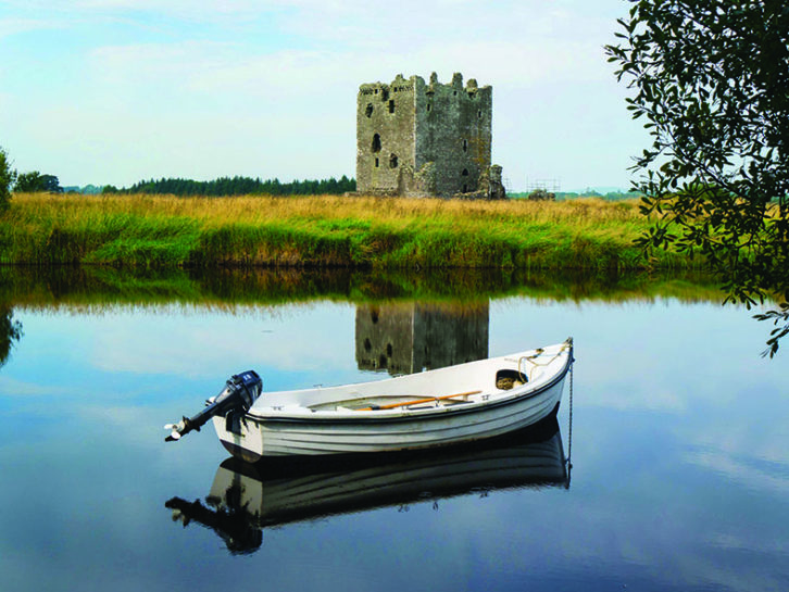You can summon the boat to cross the Dee and visit Threave Castle