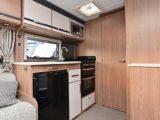 The kitchen in the Coachman VIP 545 2017