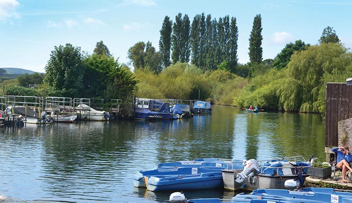 Wareham is a pretty town, where the attractive quay hosts a busy market