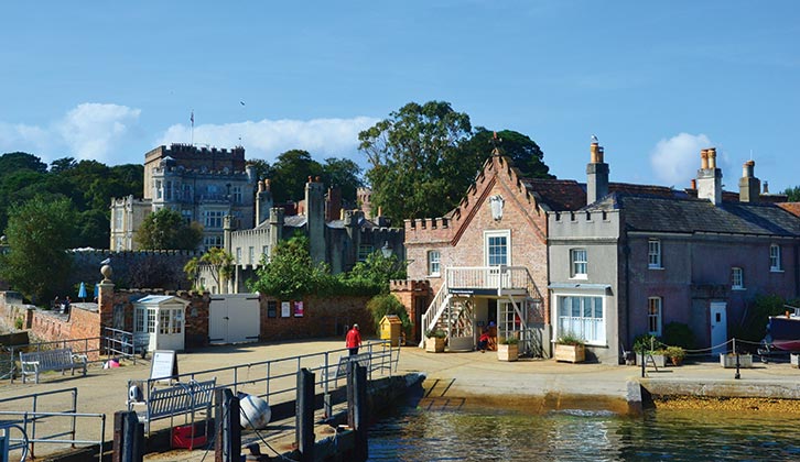 The nature reserve at Brownsea Island