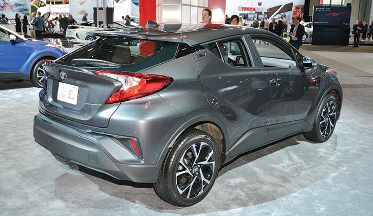 Where previous Toyotas have been rather staid in appearance, the C-HR is a real looker