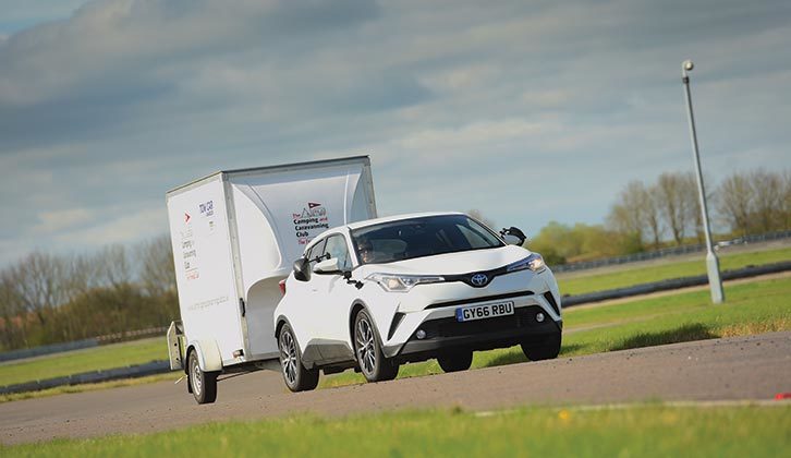The Toyota C-HR is a perfectly adequate car so long as you’re towing a smaller payload