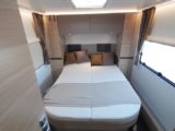 The bed in the Adria Altea Dart