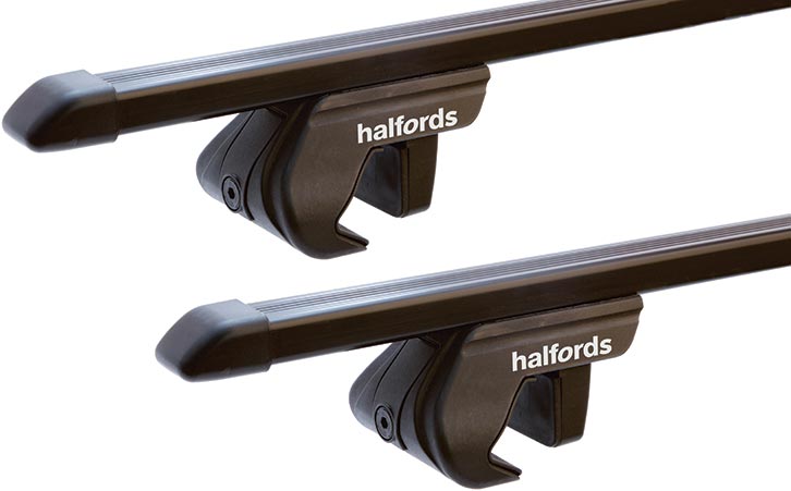 A pair of roof rails