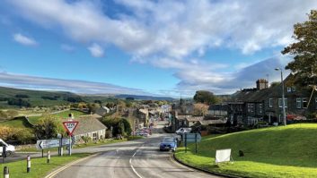 The small market town of Hawes