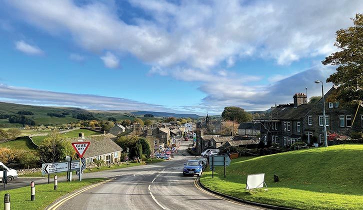 The small market town of Hawes