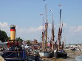 Hythe Quay, in Maldon, is home to the Thames barges