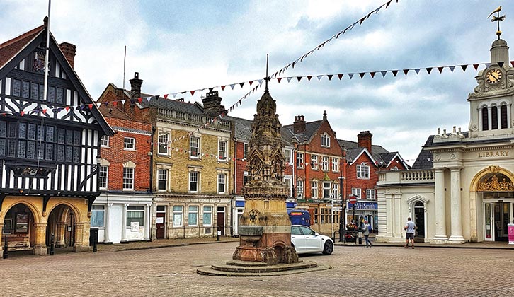 Saffron Walden’s market square