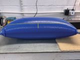 An inflated single-axle unit