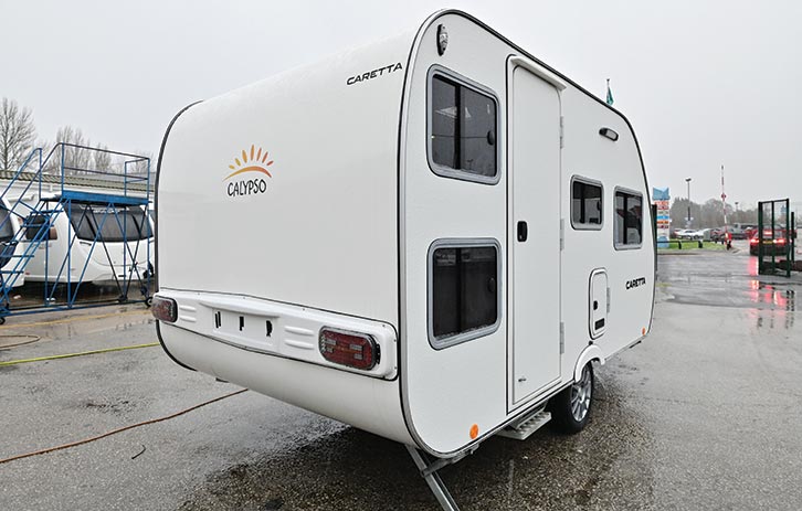 The rear of the Caretta Calypso 4