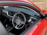 The cabin of the Kia Stonic