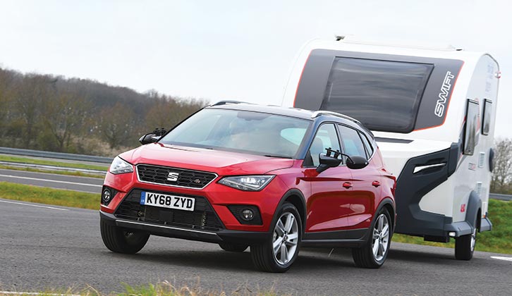 The Seat Arona towing