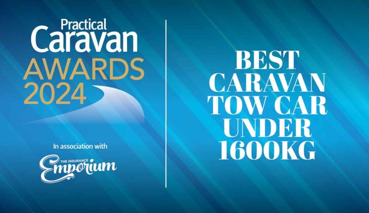 best caravan tow car under 1600kg