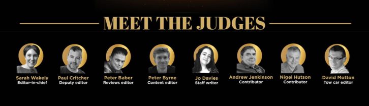 The judges of the Practical Caravan Awards 2023