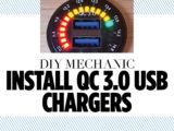 Installing QC 3.0 USB fast chargers and 8-way fuse panel