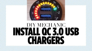 Installing QC 3.0 USB fast chargers and 8-way fuse panel