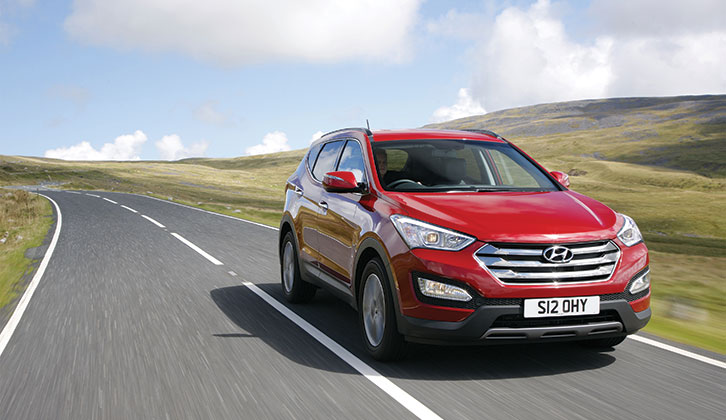The Hyundai Santa Fe 2.2 CRDi