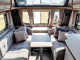 The sunroof floods lounge with natural light