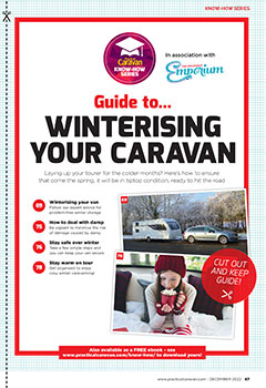 Winterising your caravan