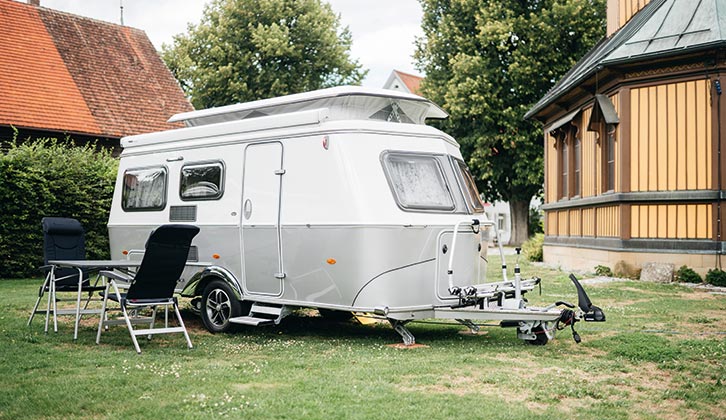 The classic Eriba pop-top caravan