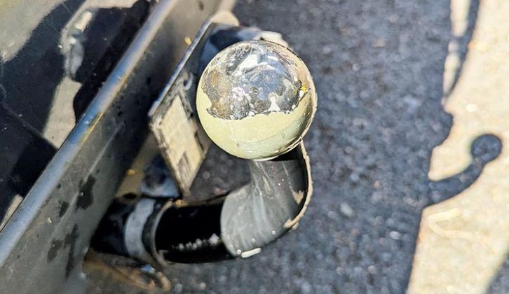 A bit of towbar maintenance was called for