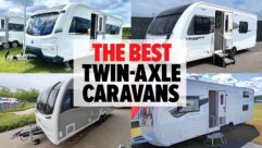 The best twin-axle caravans