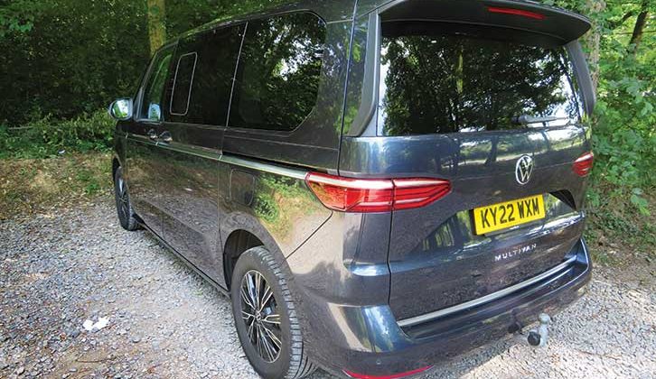 The rear of the Multivan