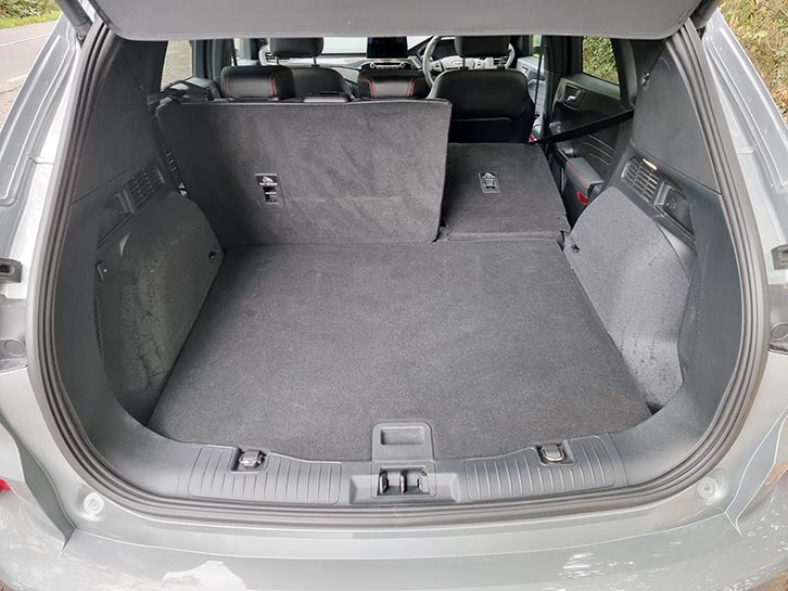The boot space