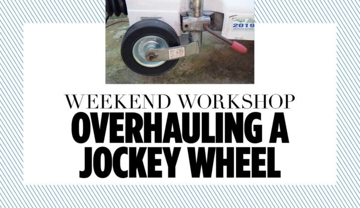 Overhauling a jockey wheel
