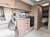 Kitchen in Elddis Crusader Tempest