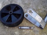 Lower jockey wheel assembly components
