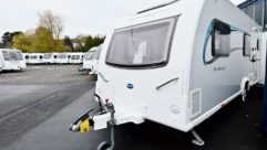 Bailey Pursuit 540-5 Series 1 on a forecourt