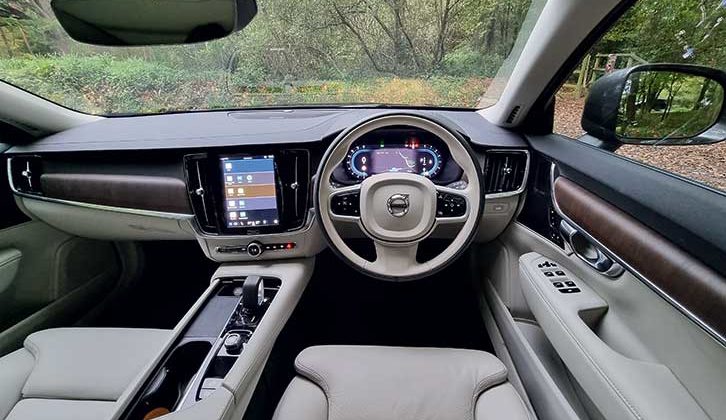 Cab of the Volvo