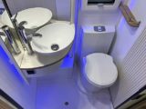 Sink and toilet in the La Mancelle Liberty 490 SA