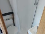Showerhead in washroom
