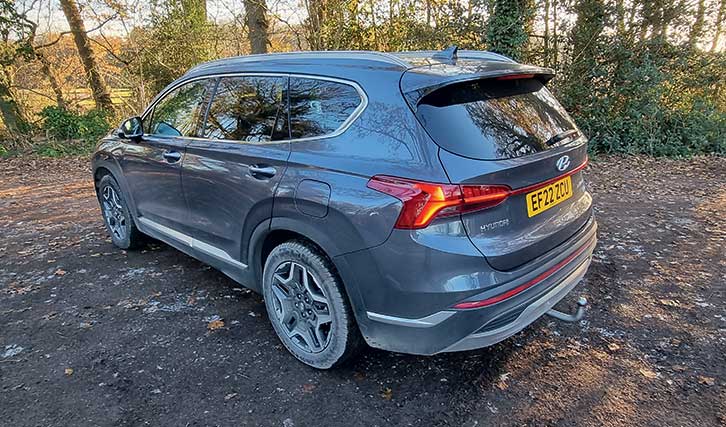Rear of Hyundai