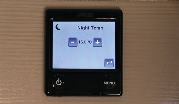 Set Night Temperature
