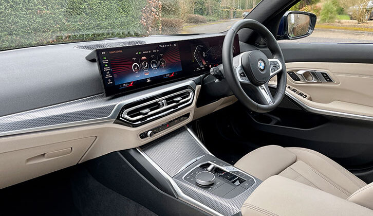 Cab of BMW 320I Touring