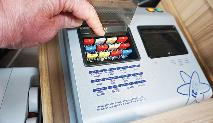 Caravan fusebox