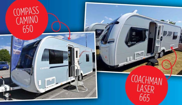 Compass Camino 650 vs Coachman Laser 665