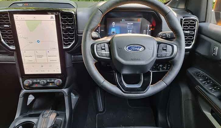 Cabin of Ford Ranger