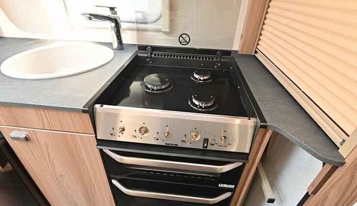 Three-burner hob