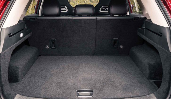 Boot of MG HS