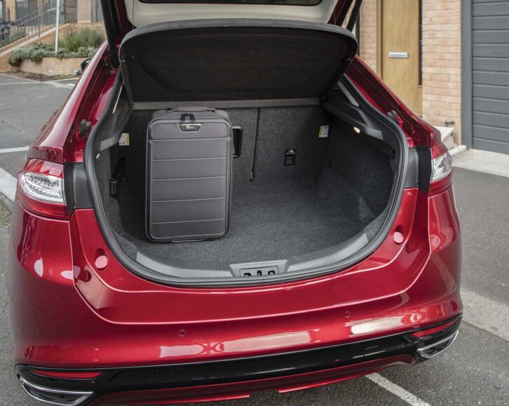 Boot space in Ford Mondeo