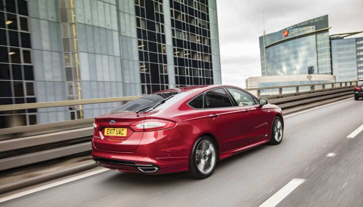 Mondeo being driven as an everyday car