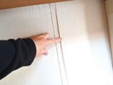 Peeling wallboard tape